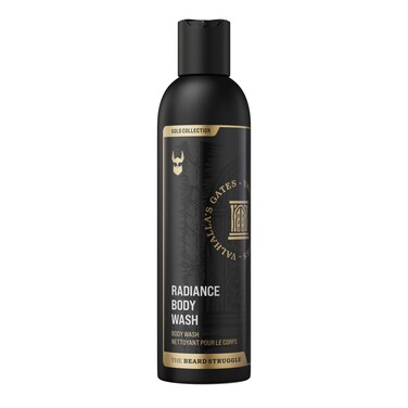 The Beard Struggle Men's Body Wash Valhalla's Gates - Gold Collection - Skin Cleaning Agent - Natural Body Wash - Shower Gel Liquid Soap - 240 mL / 8 US. fl. oz.