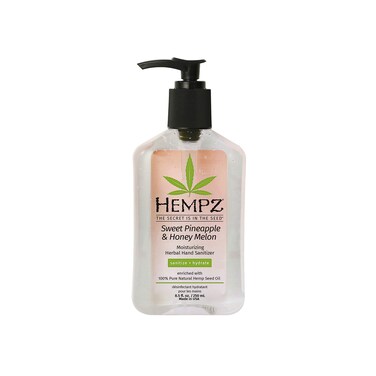 Hempz Sweet Pineapple &amp; Honey Melon Moisturizing Herbal Hand Sanitizer, 8.5 Fl Oz