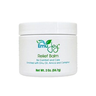 Banish My Pain Balm - Arnica Camphor &amp; Emu Oil Concentrated Pain Relief Cream for Muscles Joints Neck Back Knees. Fast Acting Arthritis Pain &amp; Fibromyalgia Relief Cream