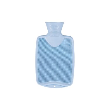 Fashy Hot Water Bottle, 0,8 L, Blue