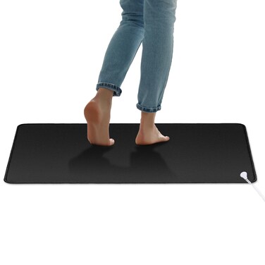 Universal Grounding Mat Kit with 15ft Cord - 11.54x27 Inch Earth Mat for Better Sleep, Anxiety Relief &amp; Inflammation Reduction
