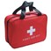 Red First Aid Kit Bag Empty, Empty Travel First Aid Bag Storage Compact Survival Medicine Bag for Home Office Car Businesses Camping Kitchen Sport Outdoors