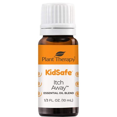 Plant Therapy KidSafe Itch Away Essential Oil Blend 10 mL (1/3 oz) 100% Pure, Undiluted, Therapeutic Grade