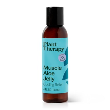 Plant Therapy Muscle Aloe Jelly 4 oz Aromatherapy Jelly, All Natural