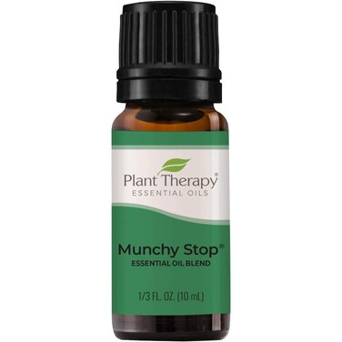 Plant Therapy Munchy Stop Essential Oil Blend 10 mL (1/3 oz) 100% Pure, Undiluted, Therapeutic Grade