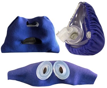 CPAP Mask Liners #4050: Also Click for Other Mask Sizes - Reusable Fabric Comfort Cover Mask Liners to Reduce Air Leaks &amp; Skin Irritation