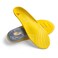 ALINE Cushion Memory Foam Insole - Shock Absorbent, Heel and Foot Support Shoe Inserts - Yellow - Men 12.5-13.5/Women 13.5-14.5/EU 46.5-48