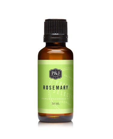 P&amp;J Trading - Rosemary Scented Oil 30ml - Fragrance Oil for Candle Making, Soap Making, Diffuser Oil
