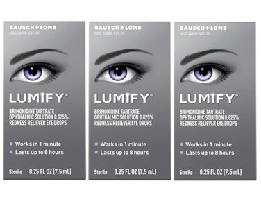 Lumify Redness Reliever Eye Drops 0.25 Ounce (Value Pack of 3)