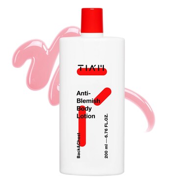 TIA'M TIAM Anti-Blemish Body Lotion, Body Acne Care, Bacne, Great for Fighting Breakouts, 6.76 FL.OZ.