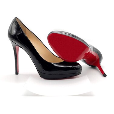 CB 3M Shoes Sole Guard Self-Adhesive Sticker Universal for Louboutin Heels, High Heels Women Men Shoes Sole Protectors Matte Clear Non-Slip Texture, 3-Pairs of 4"x 5.5