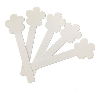 380g Flower Shape Aromatherapy Fragrance Perfume Essential Oils Test Strip Paper Strips 200PCS