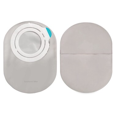 SenSura Mio Flex Filtered Ostomy Pouch, Two-Piece System Maxi Closed End, 12213 - Box of 30
