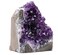 Natural Amethyst (2 lb to 3 lb) - 4" to 7" Height - Crystal Clusters Stone from Uruguay Raw Geode Quartz - Deep Purple Color