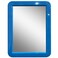 Locker Mirror Magnetic for Boys or Girls Locker, Blue 5" x 7" - Real Glass Magnetic Mirror for School Locker, Office, Home