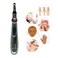Electronic Meridian Acupuncture Pen - Acupressure Meridian Energy Massage Pen with Multiple Treatment Tips