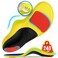 240+lbs Plantar Fasciitis Insoles Men Women, 100% Memory Foam Comfort Heavy Duty High Arch Support Inserts for Pain Relief Absorb Shock, Work Boot Shoe Insoles Orthotic for Flat Feet, Foot Pain