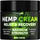 Natural Hemp Cream for Muscles, Joints, Neck, Back, Elbows - Hemp Oil Muscle Relaxer Cream to Soothe Discomfort - Hemp Oil Extract Gel with Arnica, Msm, Turmeric, Menthol Rub - 4 oz