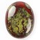 1.8 Inch Dragon Blood Jasper Crystal Thumb Worry Stone Palm Stones Crystal Pocket Gemstone for Anxiety Relief Meditation Yoga Spiritual Reiki Positvity