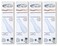 4 Pack (112 pcs) Unscented/Complete Coverage for Men and Women