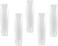 5 Pcs White 1 oz Travel Bottles Empty Refillable Toothpaste Tubes Containers Small Mini Size Squeeze Dispensers, Refillable Containers, Refillable Cosmetic Pump Dispensers Refillable Containers