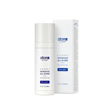 Oil and Moisture Care Essence for Men that Fills Moisture and Elasticity For Atomy Homme Intensive All-in-One (2.7fl.oz. 80ml)