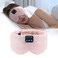 Soft Sleep Eye Mask Bluetooth Headband Wireless Headphones, SYPVRY Adjustable Sleep Mask for Sleeping Meditation Insomnia Night Mask Music Eye Cover for Side Sleepers Airplane Travel, Pink