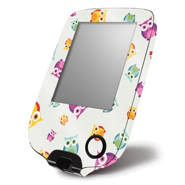 MightySkins Glossy Glitter Skin for Freestyle Libre 1 &amp; 2 10 &amp; 14 Day Versions - Owls   Protective, Durable High-Gloss Glitter Finish   Easy to Apply, Remove, and Change Styles   Made in The USA
