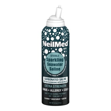 NeilMed Sparkling Seawater Extra Strength Nasal Saline Spray 125 mL