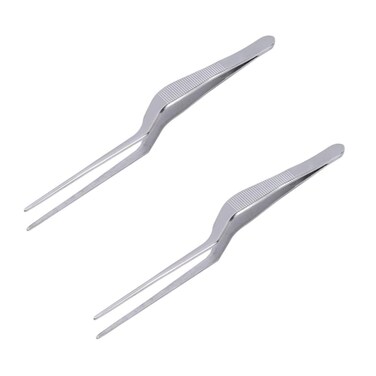 2 Piece Professional Spiral Design Stainless Ear Clip Dug Earwax Tools Steel Lighting Ear Tweezers