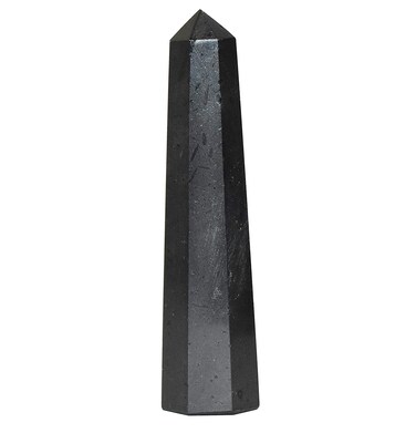 Jet Black Tourmaline Obelisk Healing Crystal Tower Protection Evil Eye Chakra Balancing Crystal Energy Wand Approx 3 inch