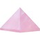 Lovely Rose Quartz Pyramid Approx. 1.25" Earth Elements Reiki Symbol Pentacle Gemstone Crystal Healing Vastu Balancing Pyramid Good Luck Massage Pouch Prosperity Divine