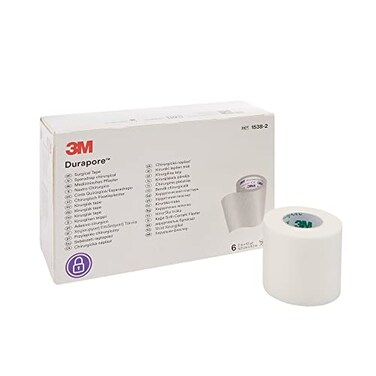 Alimed 3M Durapore Tape, 2" x 10 Yards, 6 Count