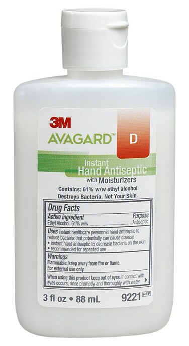 3m Avagard D Instant Hand Antiseptic with Moisturizers [Pack of 16]
