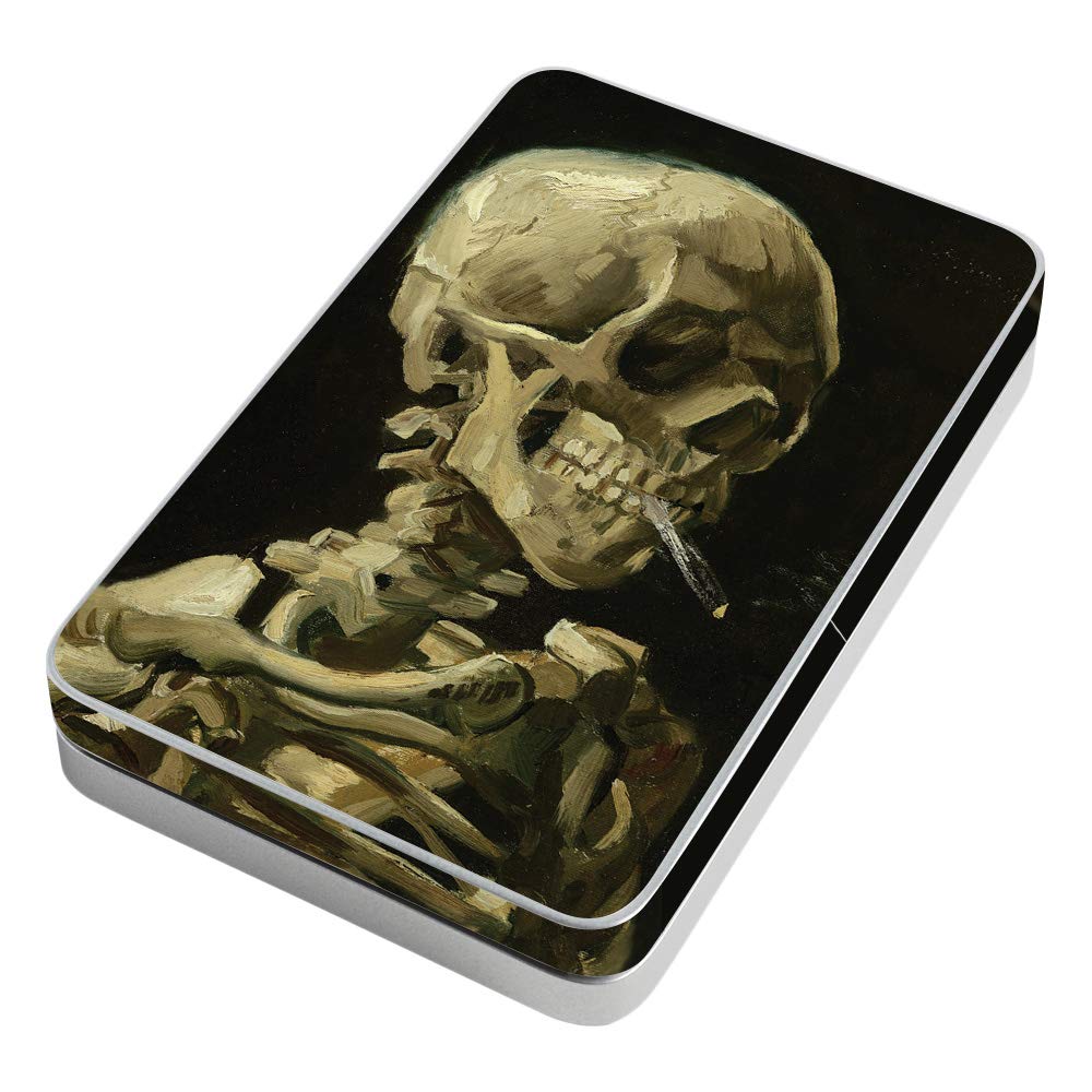 مايتي سكينز Mightyskins Skin With Lifeprint 3x4 5 Hyperphoto Printer - Skull With Cigarette Protective D