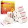 Premium Elastic Bandage Wrap, 8 Pack 3" Cotton Latex Free Compression Bandage Wrap with Touch Closure at Both Ends, Support &amp; First Aid for Sports, Medical, and Injury Recovery