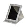Bling Portable Mirror Folding Travel Vanity Mirror with Desktop Standing Makeup Mirror for Cosmetics Beauty (Silver)