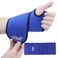 Hilph Wrist Ice Pack Wrap for Pain Relief, Reusable Wrist Brace with Gel Cold Pack for Injuries, Hot &amp; Cold Compress Hand Ice Pack for Carpal Tunnel, Rheumatoid, Tendonitis, Swelling (Blue)