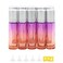 10Pcs Glass Rolling Bottles Set, 10ml (1/3oz) Purple Orange Gradient Roller Bottles with Funnels Opener, Glass Rollon Bottles Vials for Essential Oil Aromatherapy Perfume Liquid Massage
