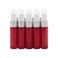 10ml Frosted Red Glass Spray Bottles with 10 Funnels 5 Pipettes, Small Fine Mist Sprayer Bottles Vials Tube Containers for Essential Oils Perfume Cosmetic, Pack of 10