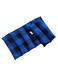 Microwavable Heating Pad (Royal Blue Plaid/Large)