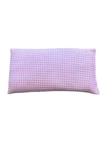 Hot/Cold Rice &amp; Lavender Therapy Pack (Pink Check)