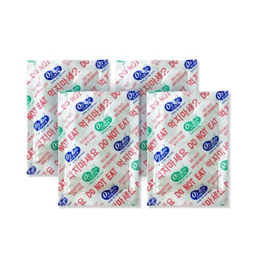 500 CC [210 Packets] Premium Oxygen Absorbers for Food Storage, Oxygen Scavengers Packets(2 Bag of 105 Packets) - ISO 9001 &amp; 14001 Certified Facility Manufactured