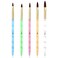 5Pcs UV Gel Acrylic Nail Brush Set for Nail Art Tips Builder and Painting