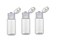 10Pcs 15ml Empty Plastic Sample Bottle with Flip Cap Travel Vial Jar Pot Container