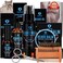 Beard Grooming Kit,Beard Kit with Beard Oil,Beard Growth Serum,Beard Wash, Beard Balm,Beard Brush, Beard Comb, Beard &amp; Mustache Scissors Beard Growth Kit Unique Gifts for Men