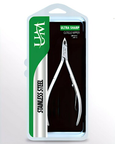 UM Supplies Cuticle Trimmer   Hangnail Remover   Extremely Sharp   Professional Cuticle Nippers   Stainless Steel   Cuticle clippers   Pedicure Manicure Tool I Jaw12 (4mm)