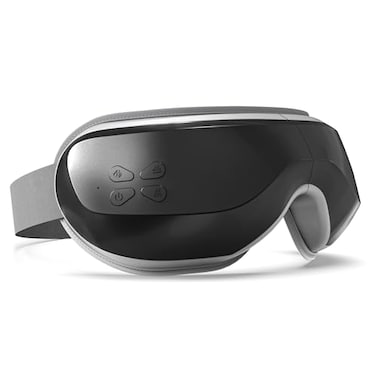 BOKOR Eye Massager with Heat - FSA/HSA Eligible Eye Care Device, Vision X Heated Eye Mask for Migraine, Dry Eye, Eye Strain &amp; Improve Sleep, Travel Essentials with Bag, Ideal Gifts for Birthdays