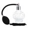 80ml Clear Crystal Vintage Style Perfume Bottle Gold Long Spray Tassels Atomizer Pump Refillable Glass Bottles Makeup Tool (Black)