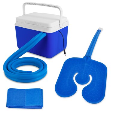 Cold Therapy Machine for After Surgery Recovery, Okyna Universal Cryotherapy System Ice Therapy Machine with Compression Pad for Knee, Elbow, Ankle, Leg, Bakc Post-Surgery Care